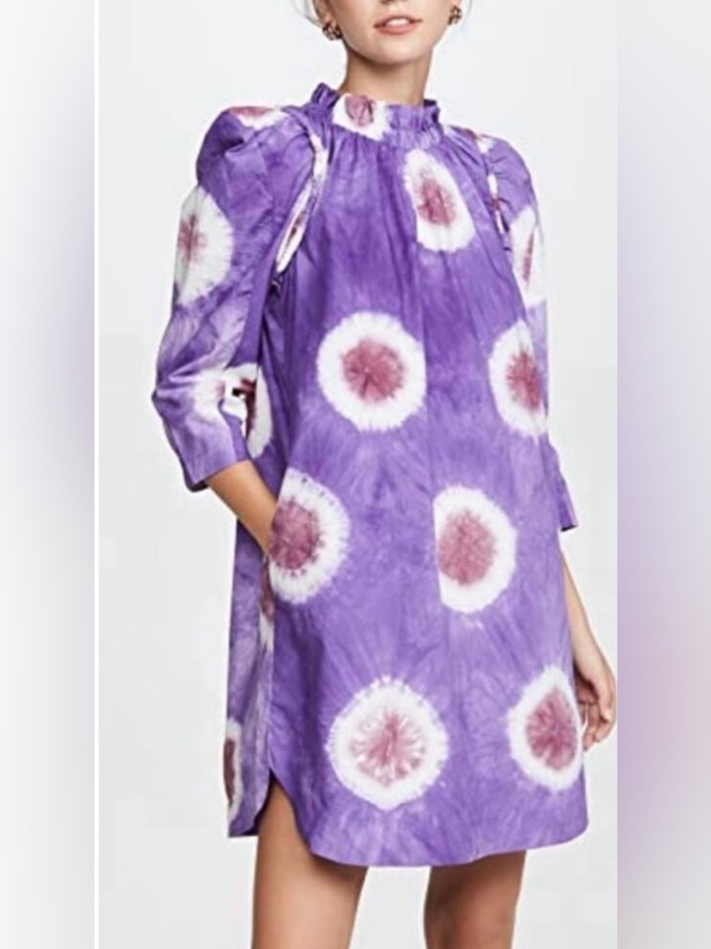 $345 Sea New York Tie Dye Mini Dress Size 4